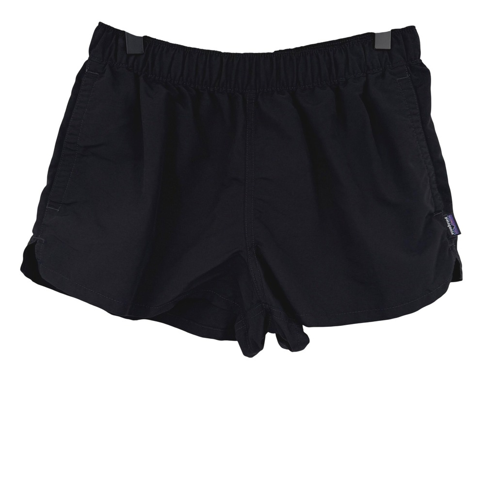 Patagonia Baggies Shorts Women's Small Black 2" Inseam Nylon Water Repellent